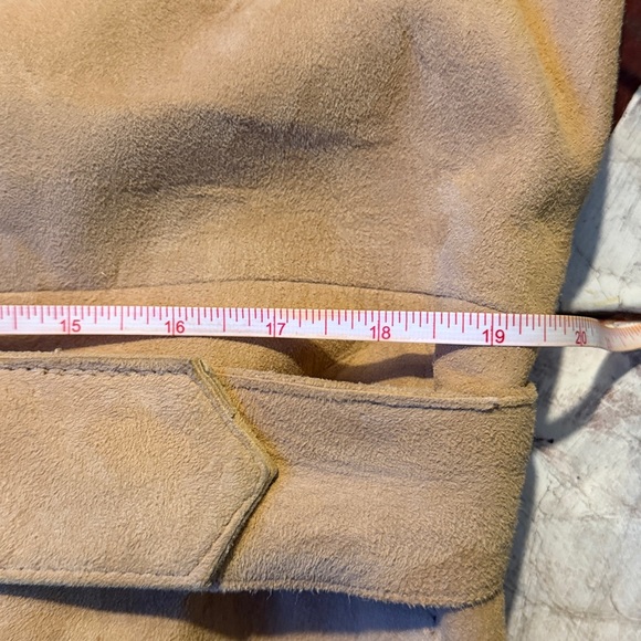 Vintage #60s Styled by Cooper Leather Jacket with belt. Stylish. - Picture 7 of 7